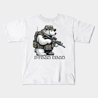 Tactical Polar Bear Kids T-Shirt